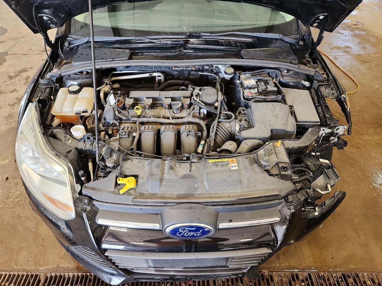 2013 Ford Focus Se Black vin: 1FADP3F22DL218538