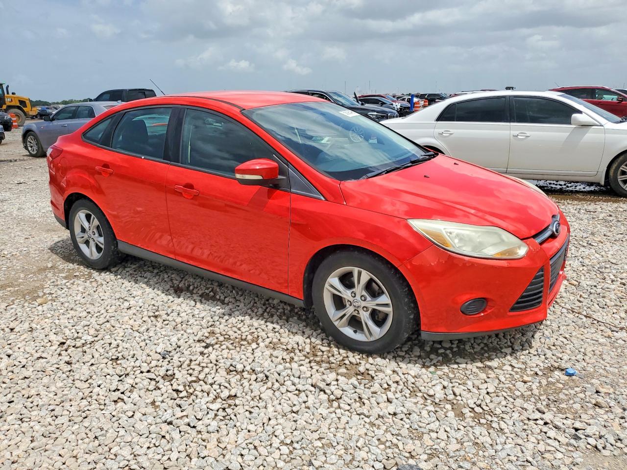 2013 Ford Focus Se Red vin: 1FADP3F22DL243617