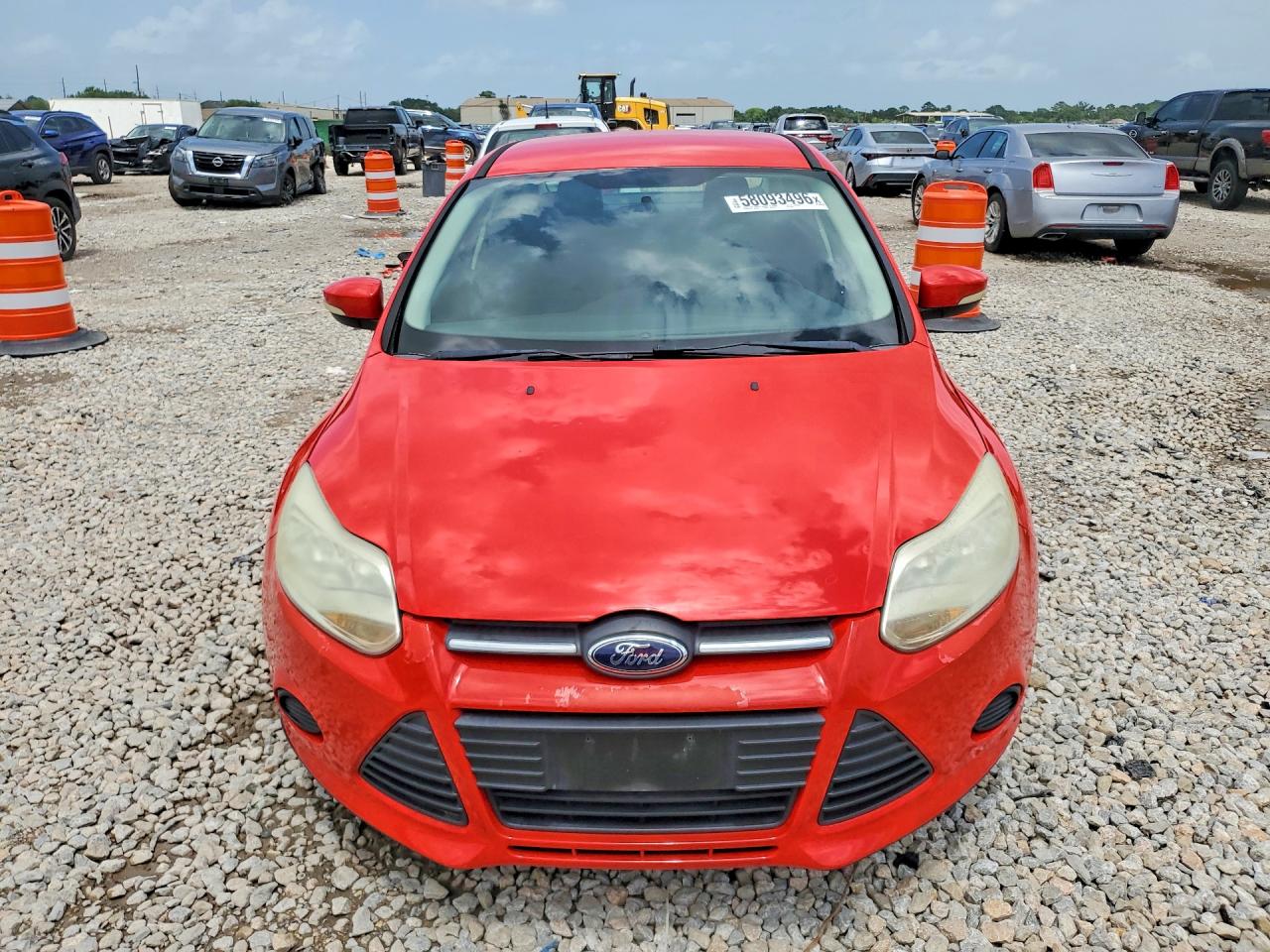 2013 Ford Focus Se Red vin: 1FADP3F22DL243617