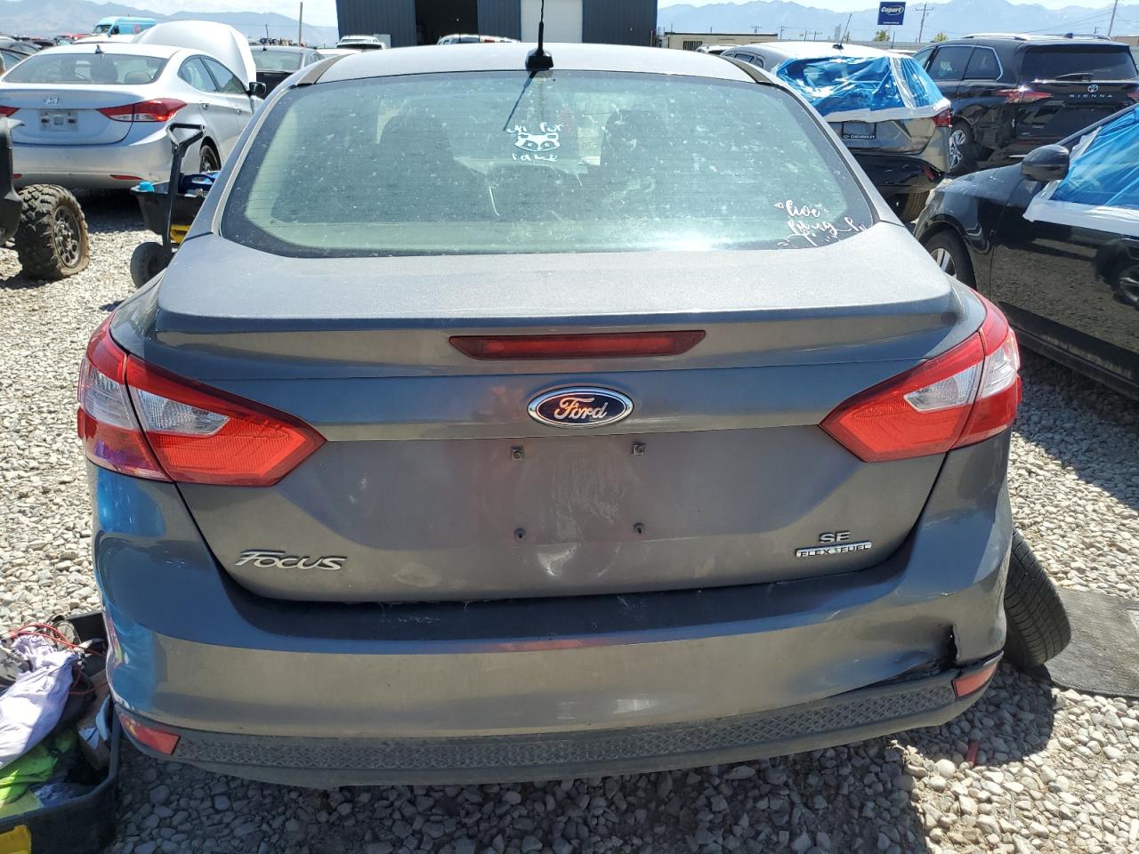 2013 Ford Focus Se Gray vin: 1FADP3F22DL264953