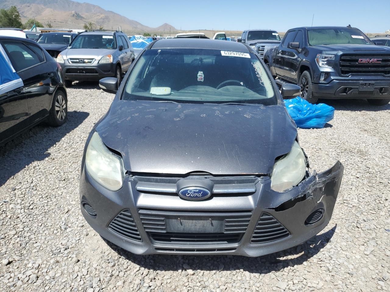 2013 Ford Focus Se Gray vin: 1FADP3F22DL264953