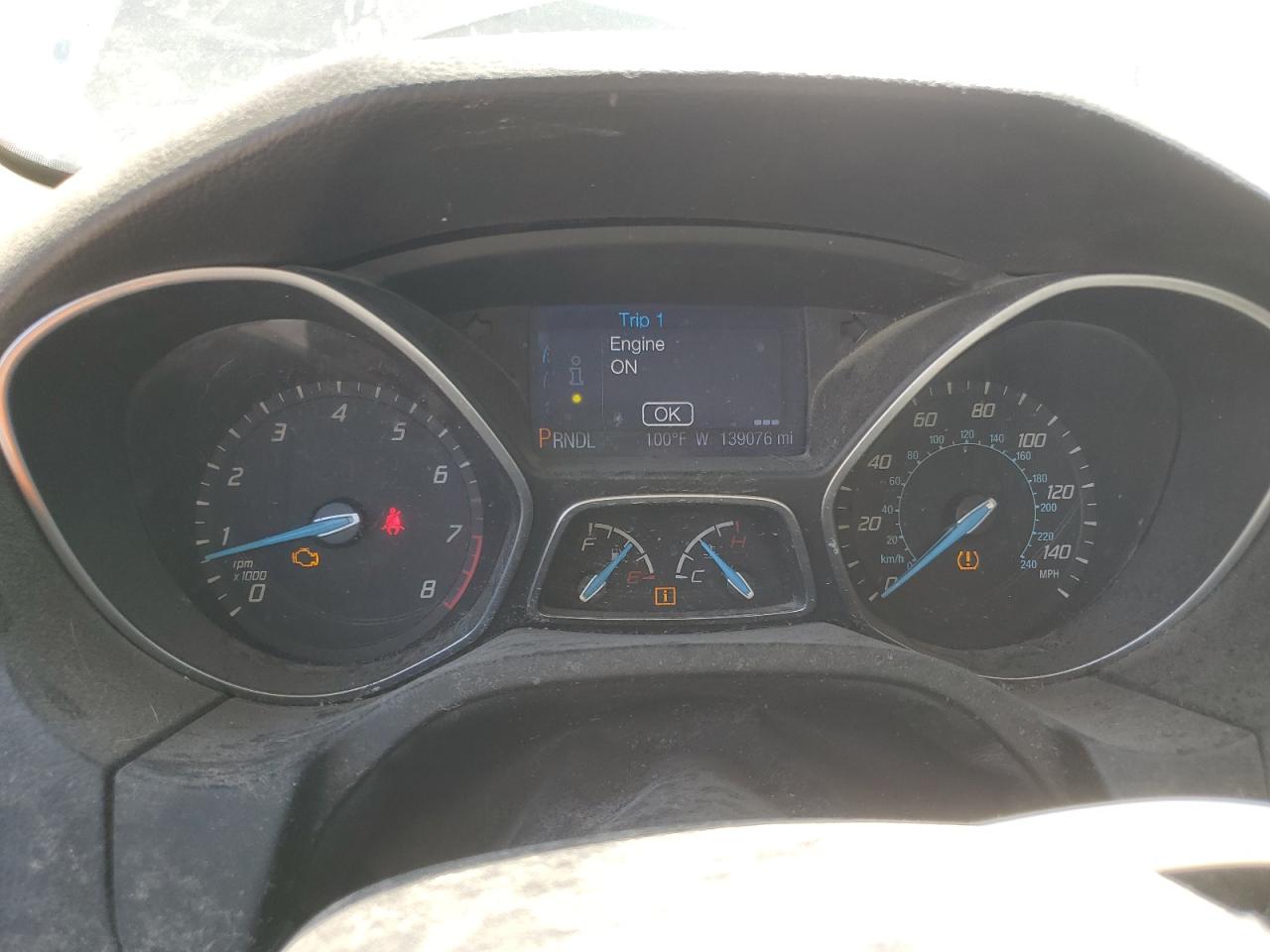 2013 Ford Focus Se Gray vin: 1FADP3F22DL264953