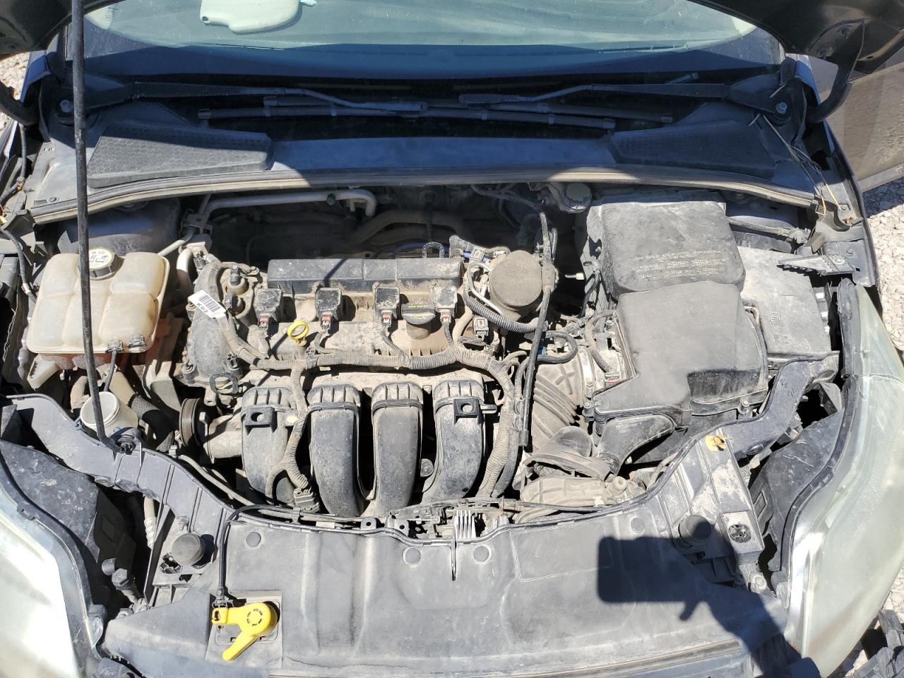 2013 Ford Focus Se Gray vin: 1FADP3F22DL264953
