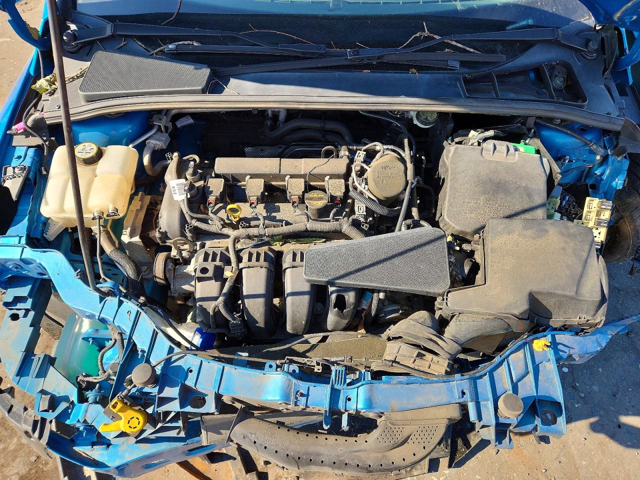 2013 Ford Focus Se Blue vin: 1FADP3F22DL269957
