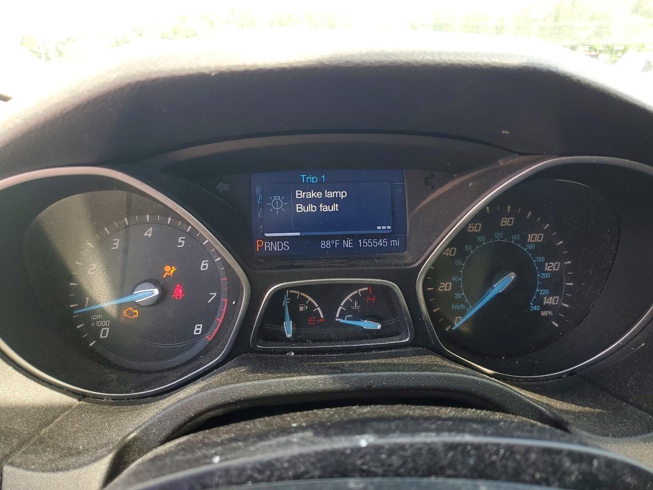 2013 Ford Focus Se Gray vin: 1FADP3F22DL276536