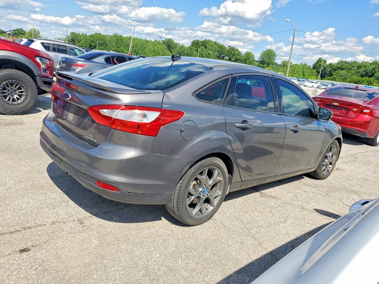 2013 Ford Focus Se Gray vin: 1FADP3F22DL276536