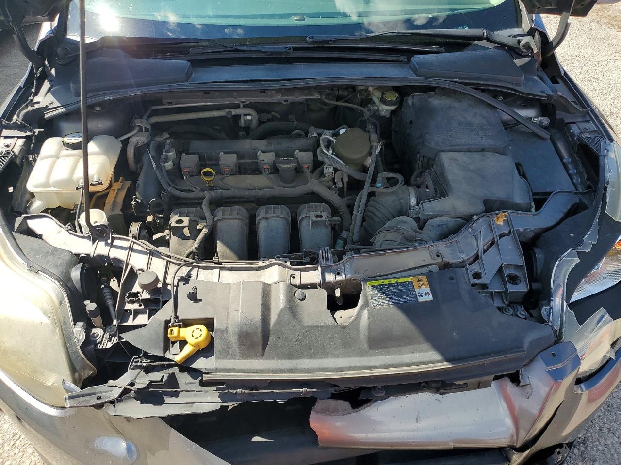2013 Ford Focus Se Gray vin: 1FADP3F22DL276536