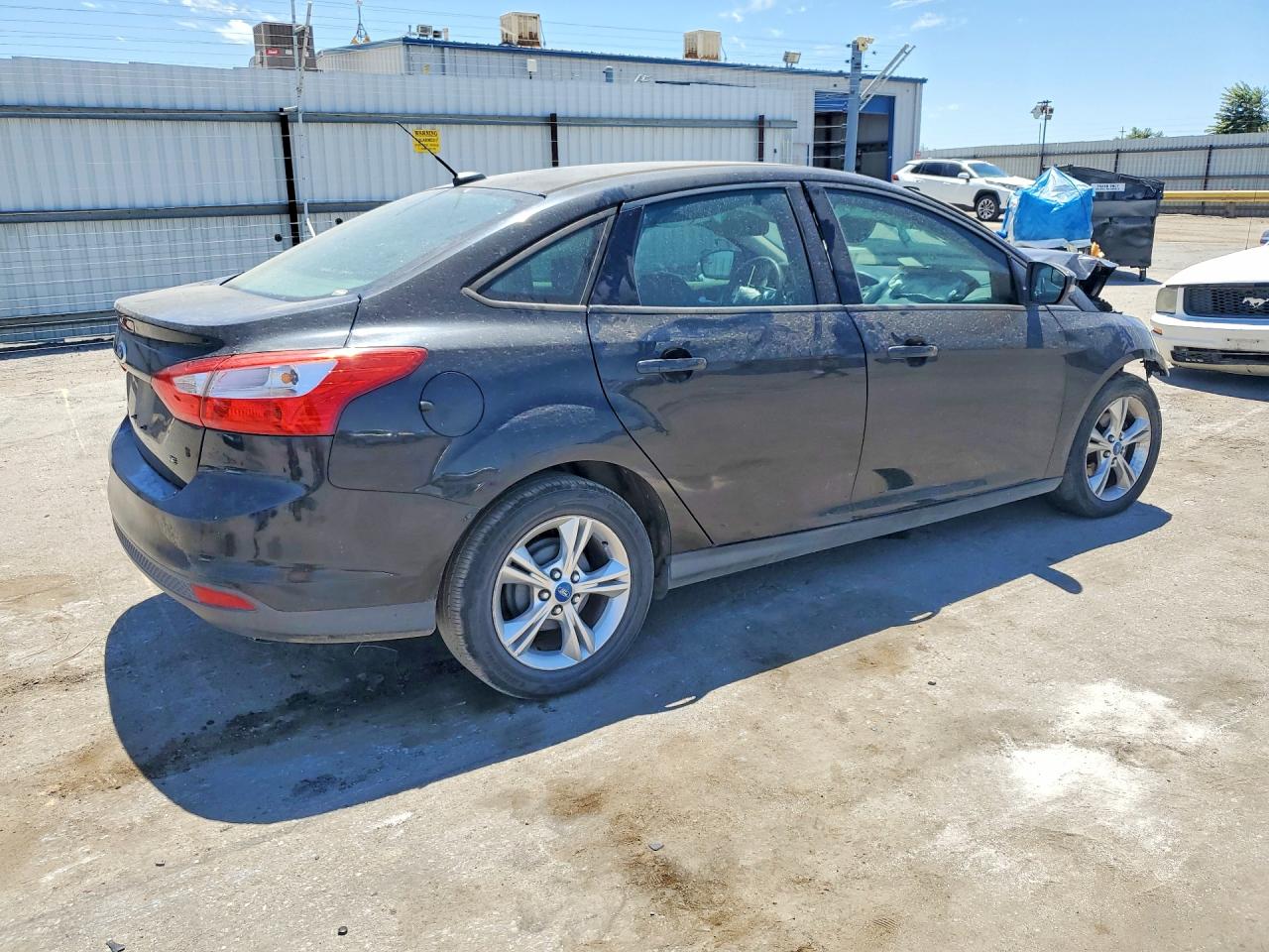 2013 Ford Focus Se Black vin: 1FADP3F22DL286337