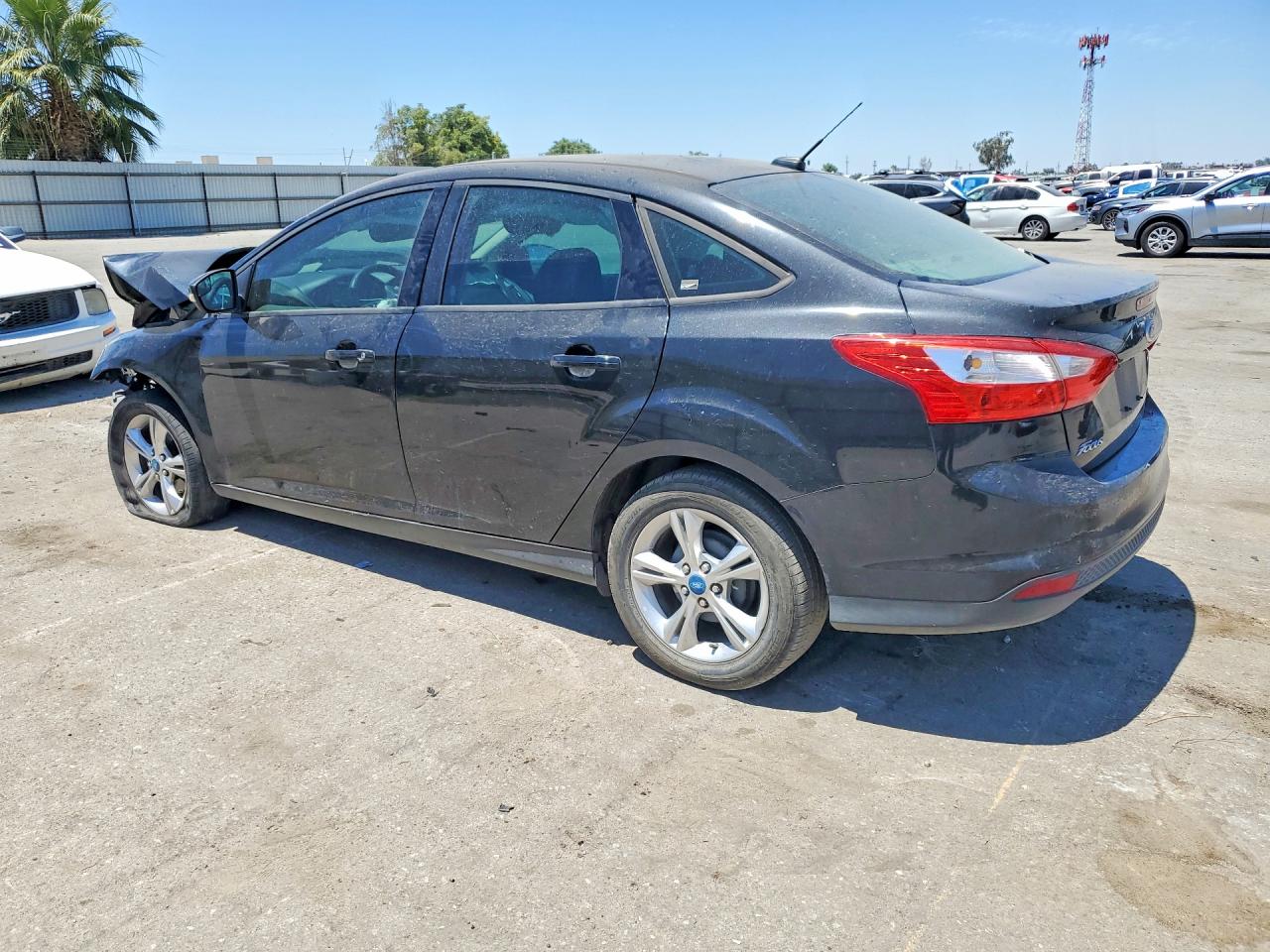2013 Ford Focus Se Black vin: 1FADP3F22DL286337
