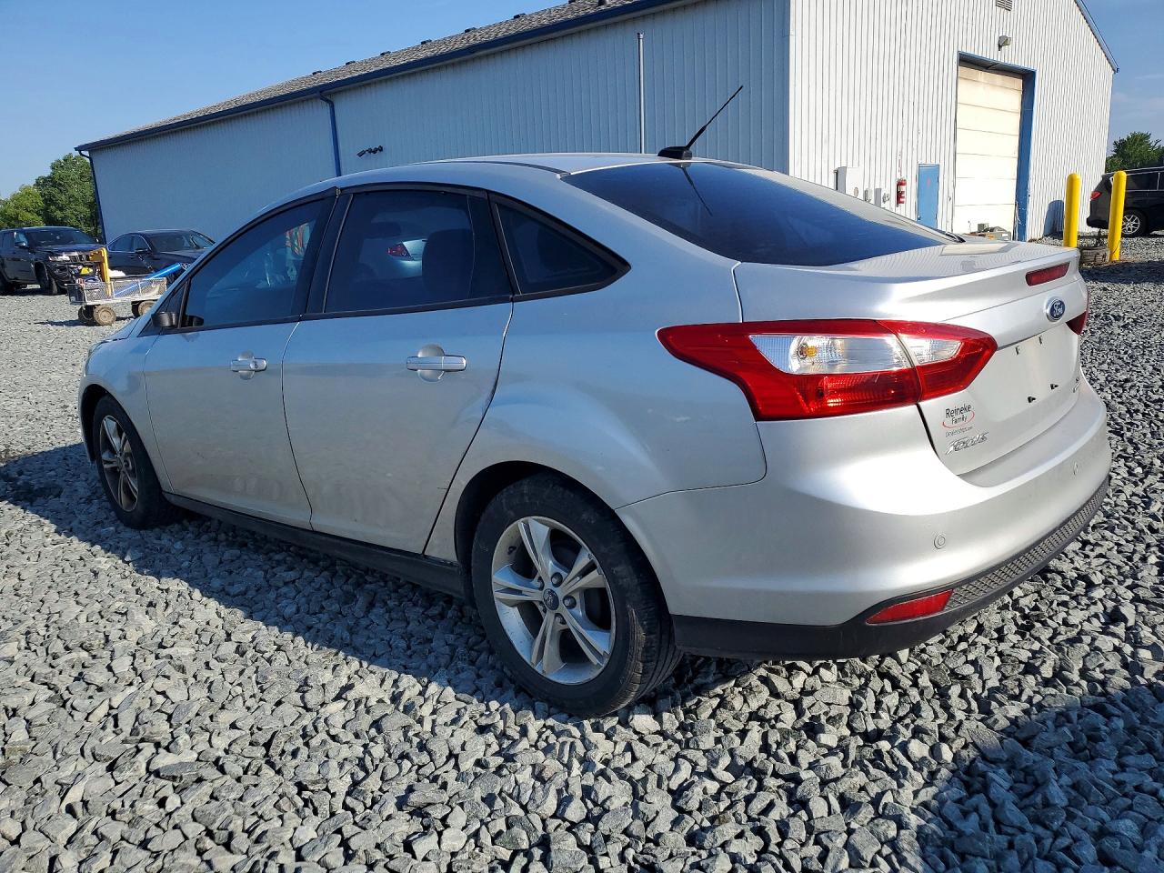 2013 Ford Focus Se Silver vin: 1FADP3F22DL294938