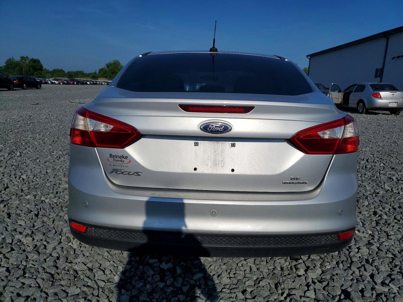 2013 Ford Focus Se Silver vin: 1FADP3F22DL294938