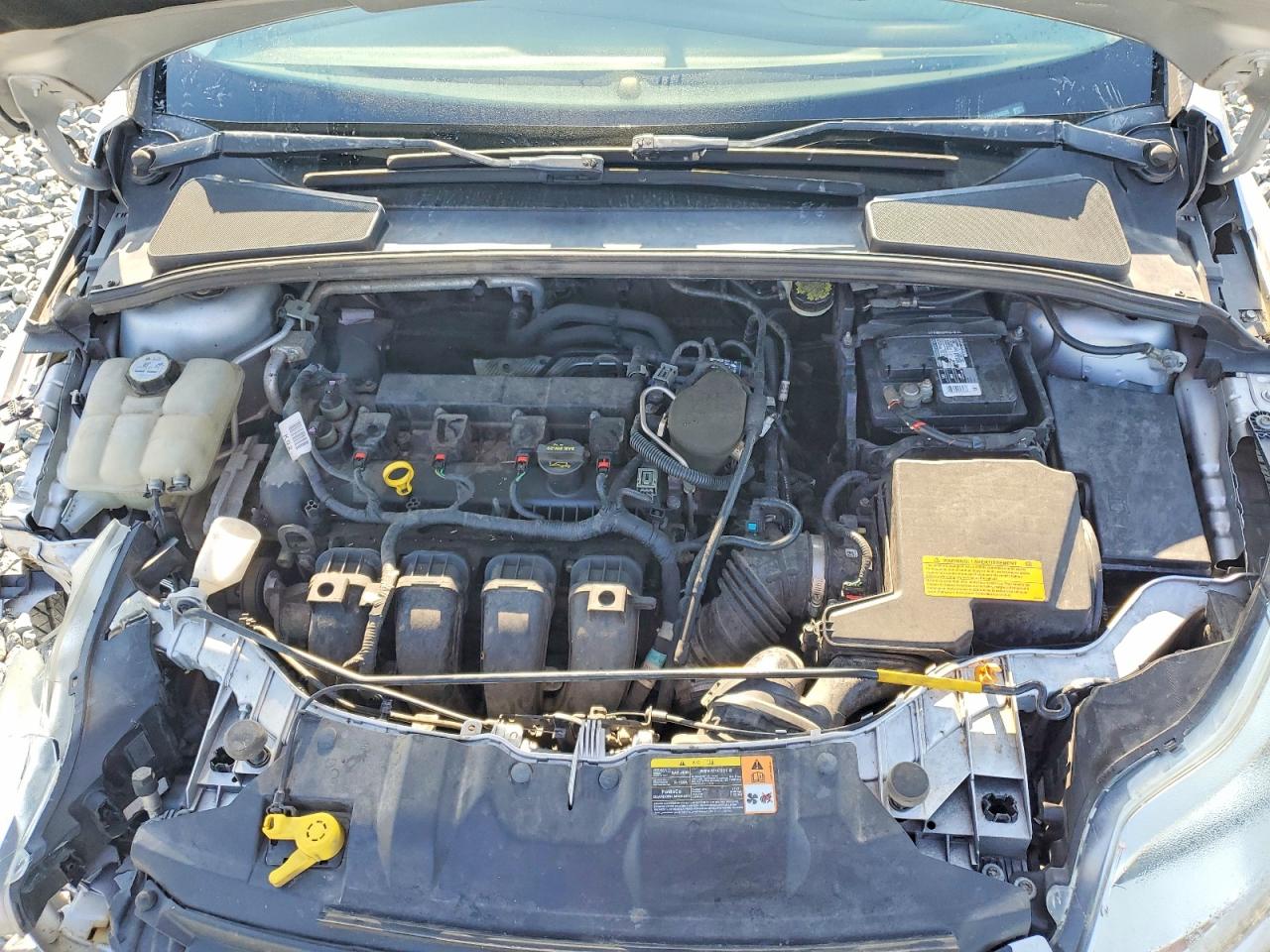 2013 Ford Focus Se Silver vin: 1FADP3F22DL294938
