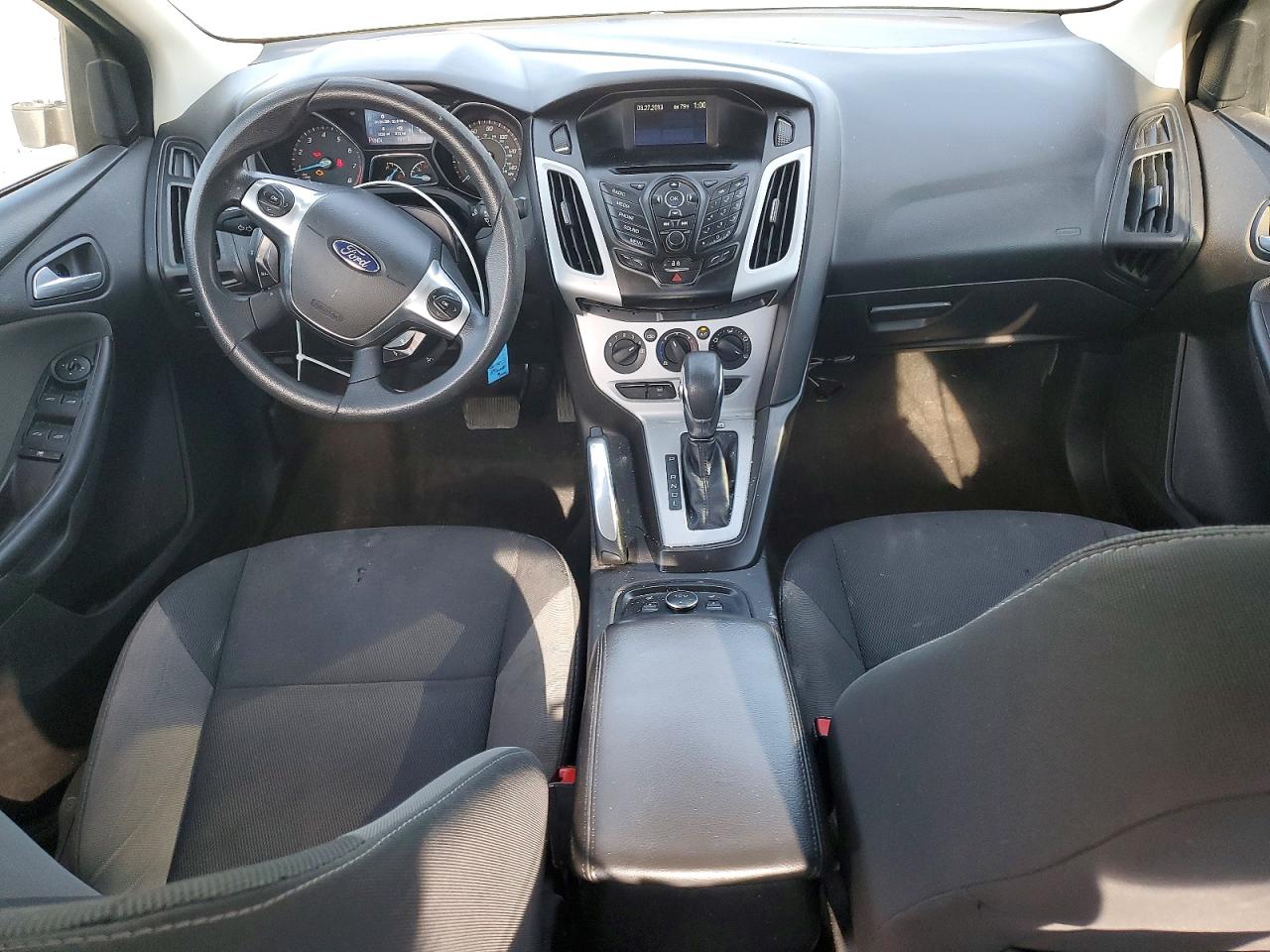 2013 Ford Focus Se Silver vin: 1FADP3F22DL294938