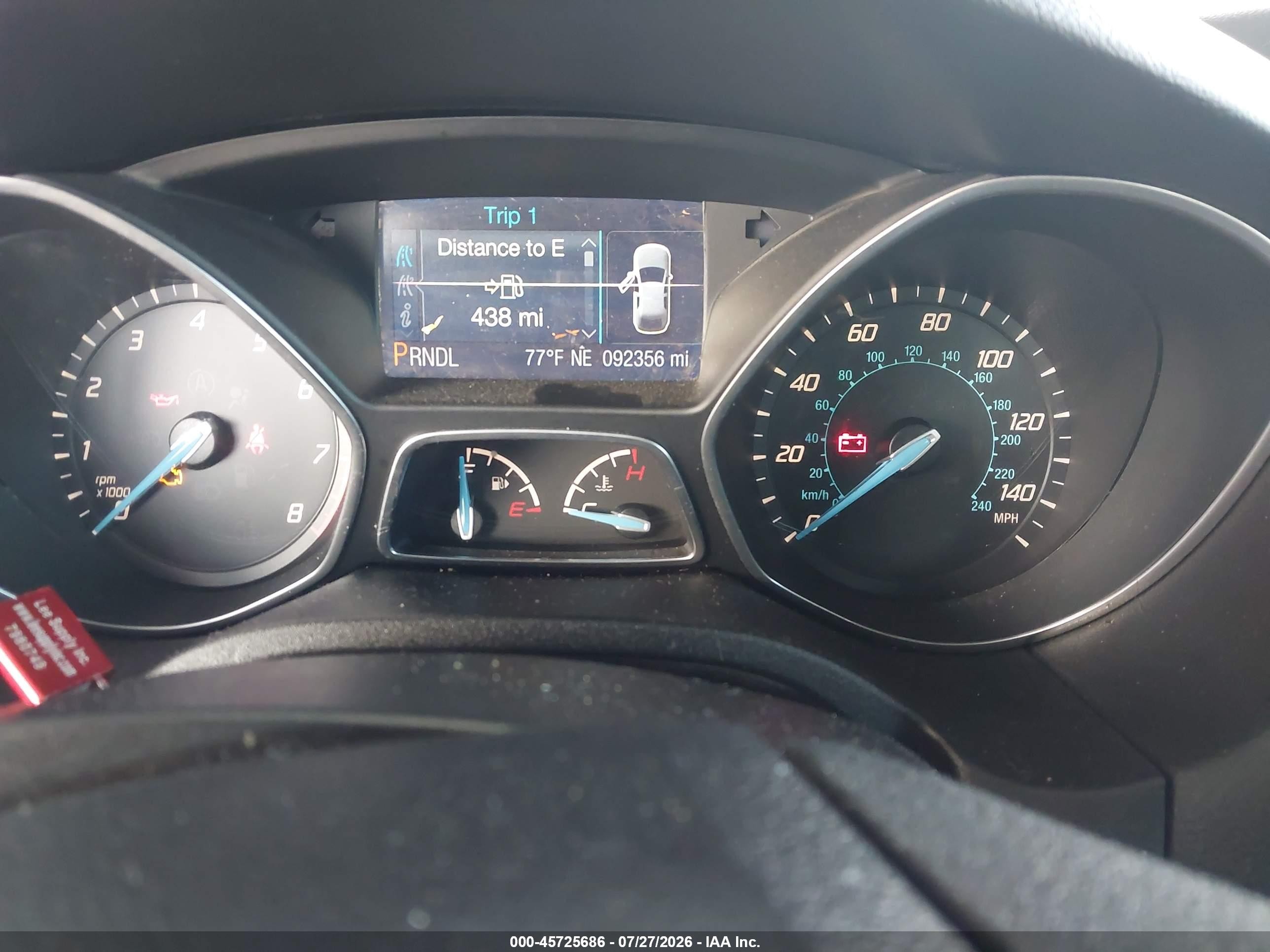 2013 Ford Focus Se Gray vin: 1FADP3F22DL321443