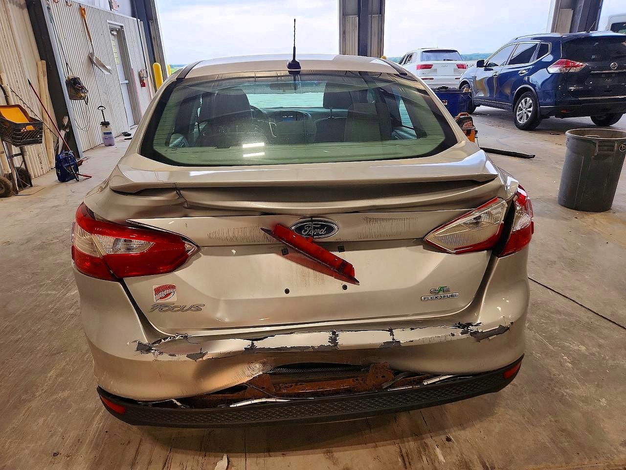 2013 Ford Focus Se Gray vin: 1FADP3F22DL321765