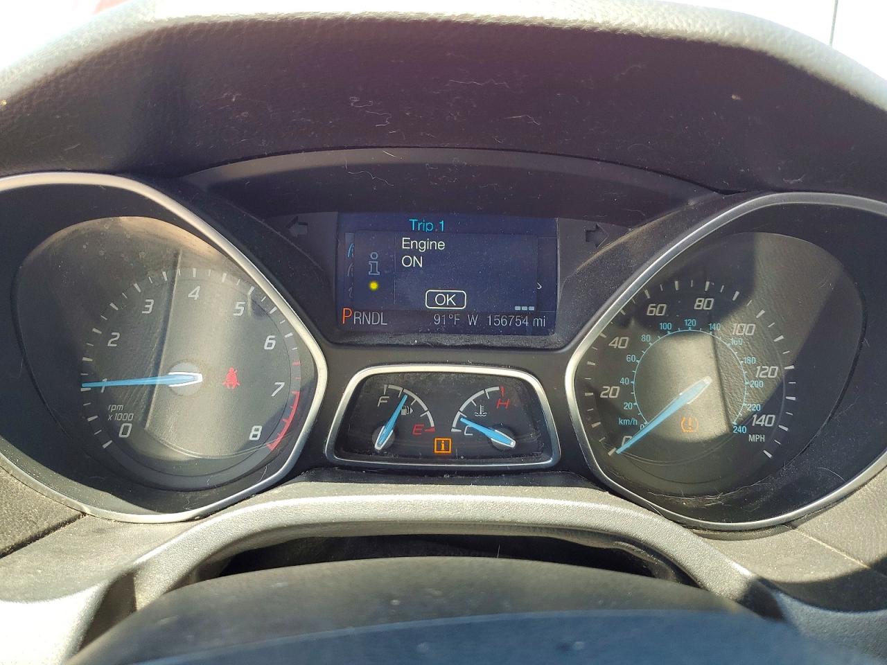 2013 Ford Focus Se Red vin: 1FADP3F22DL338033