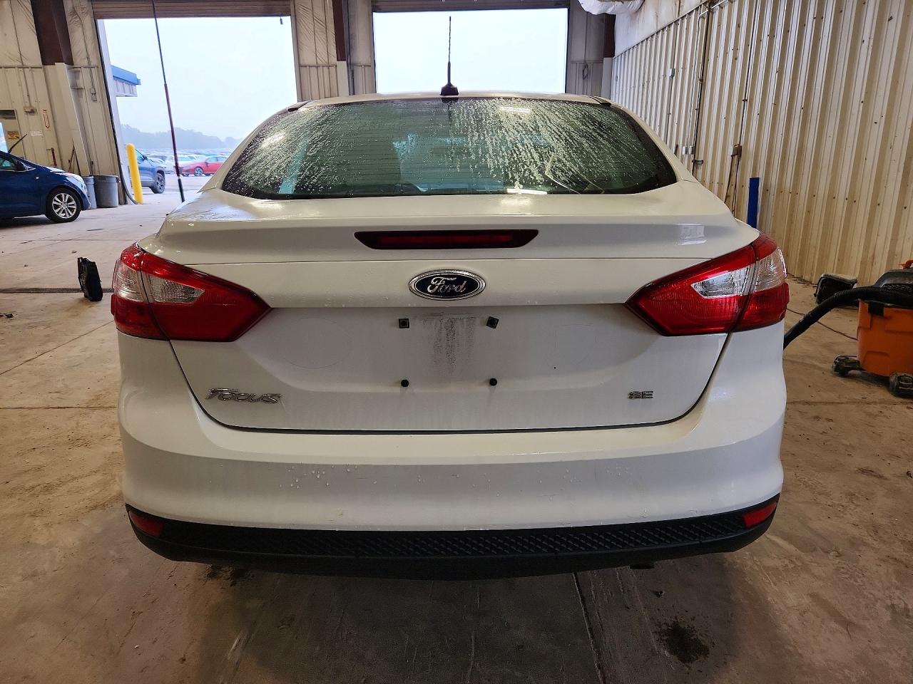 2013 Ford Focus Se White vin: 1FADP3F22DL343278