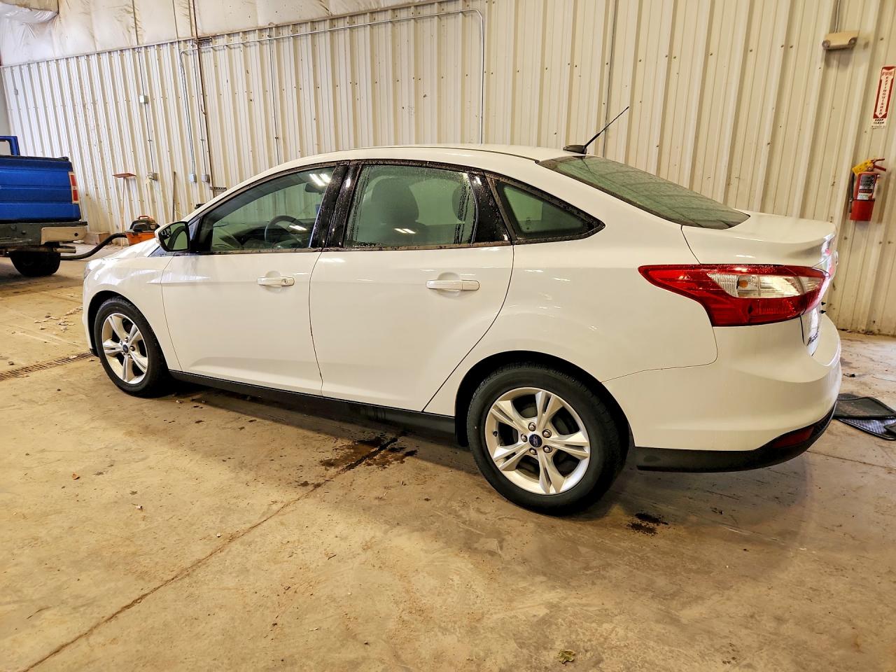 2013 Ford Focus Se White vin: 1FADP3F22DL343278
