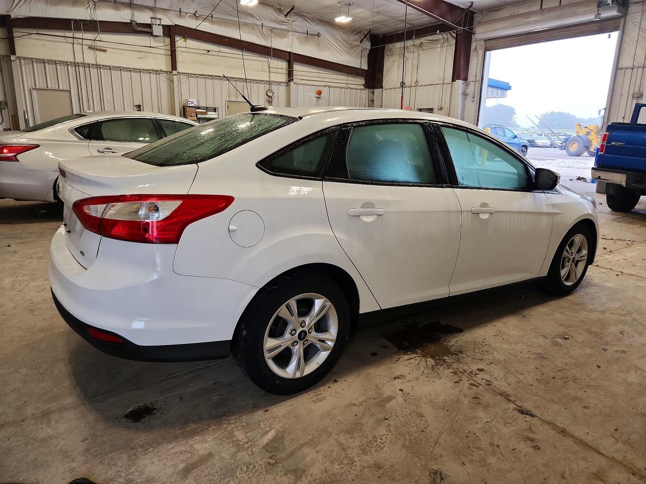 2013 Ford Focus Se White vin: 1FADP3F22DL343278