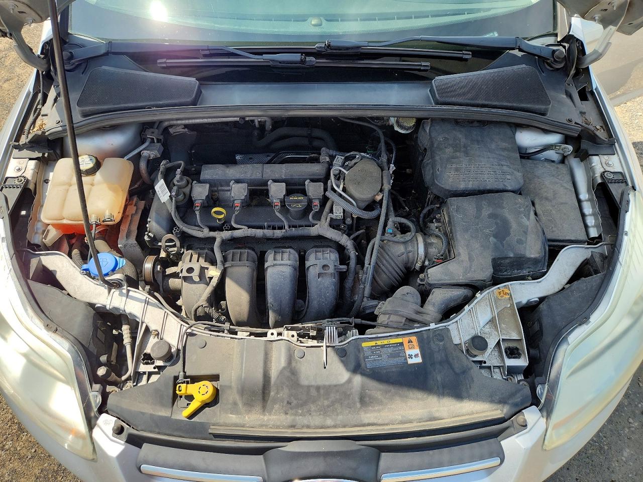 2013 Ford Focus Se Silver vin: 1FADP3F22DL352109