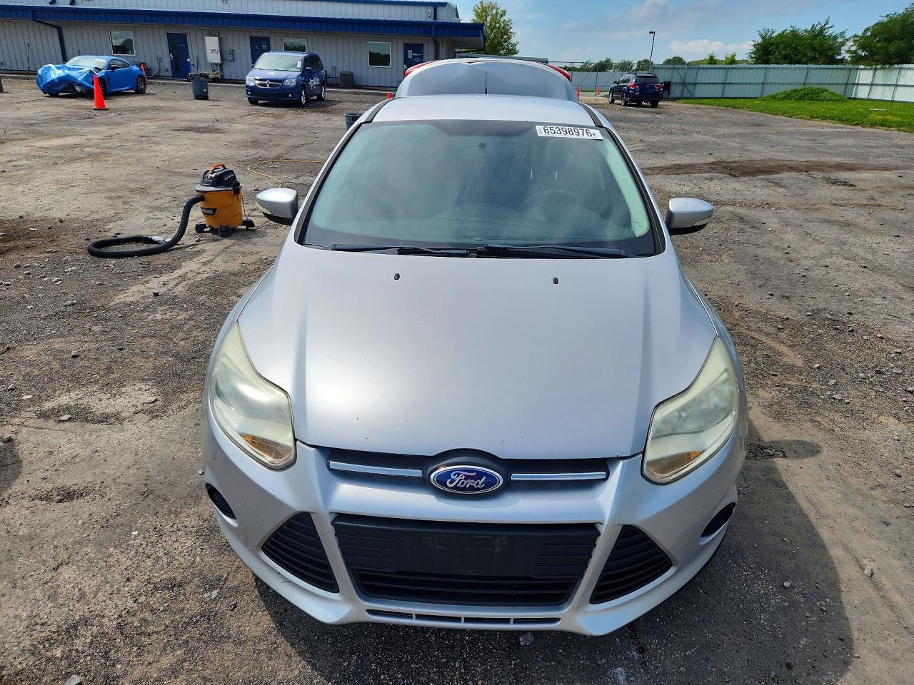 2013 Ford Focus Se Silver vin: 1FADP3F22DL352109