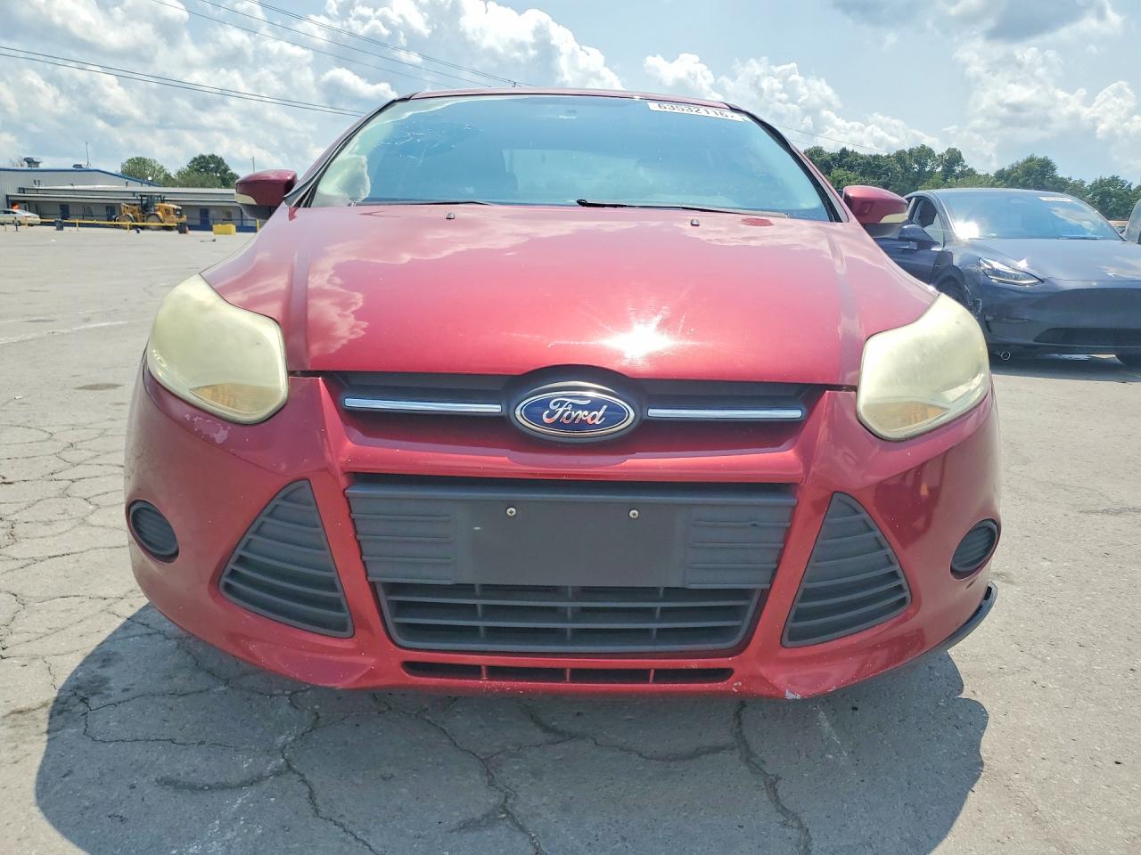 2013 Ford Focus Se Red vin: 1FADP3F22DL359822