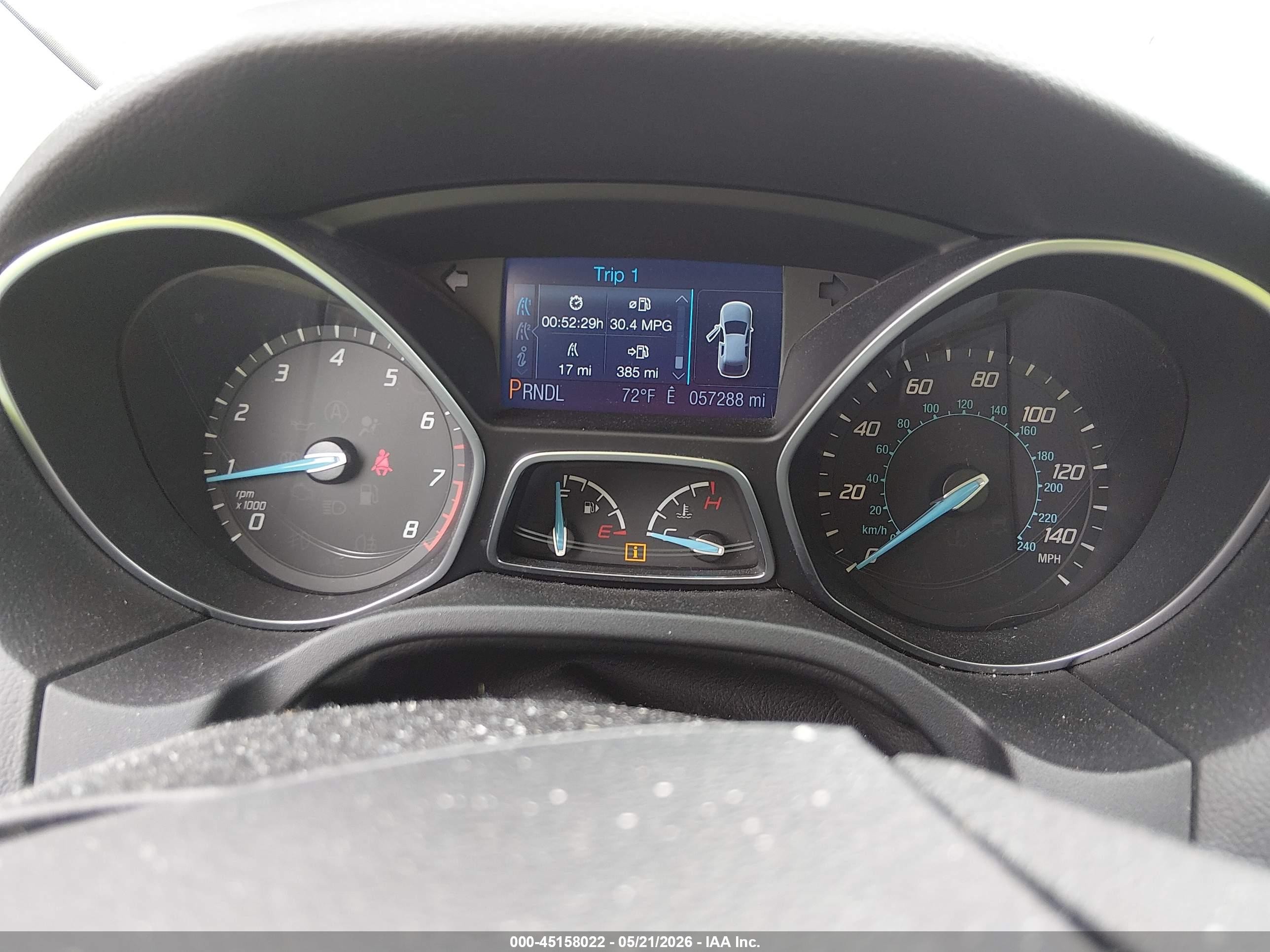 2013 Ford Focus Se Maroon vin: 1FADP3F22DL361165