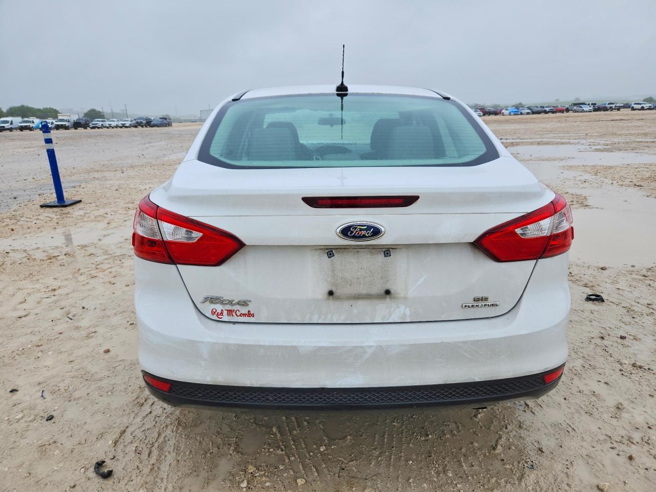 2013 Ford Focus Se Белый vin: 1FADP3F22DL381187