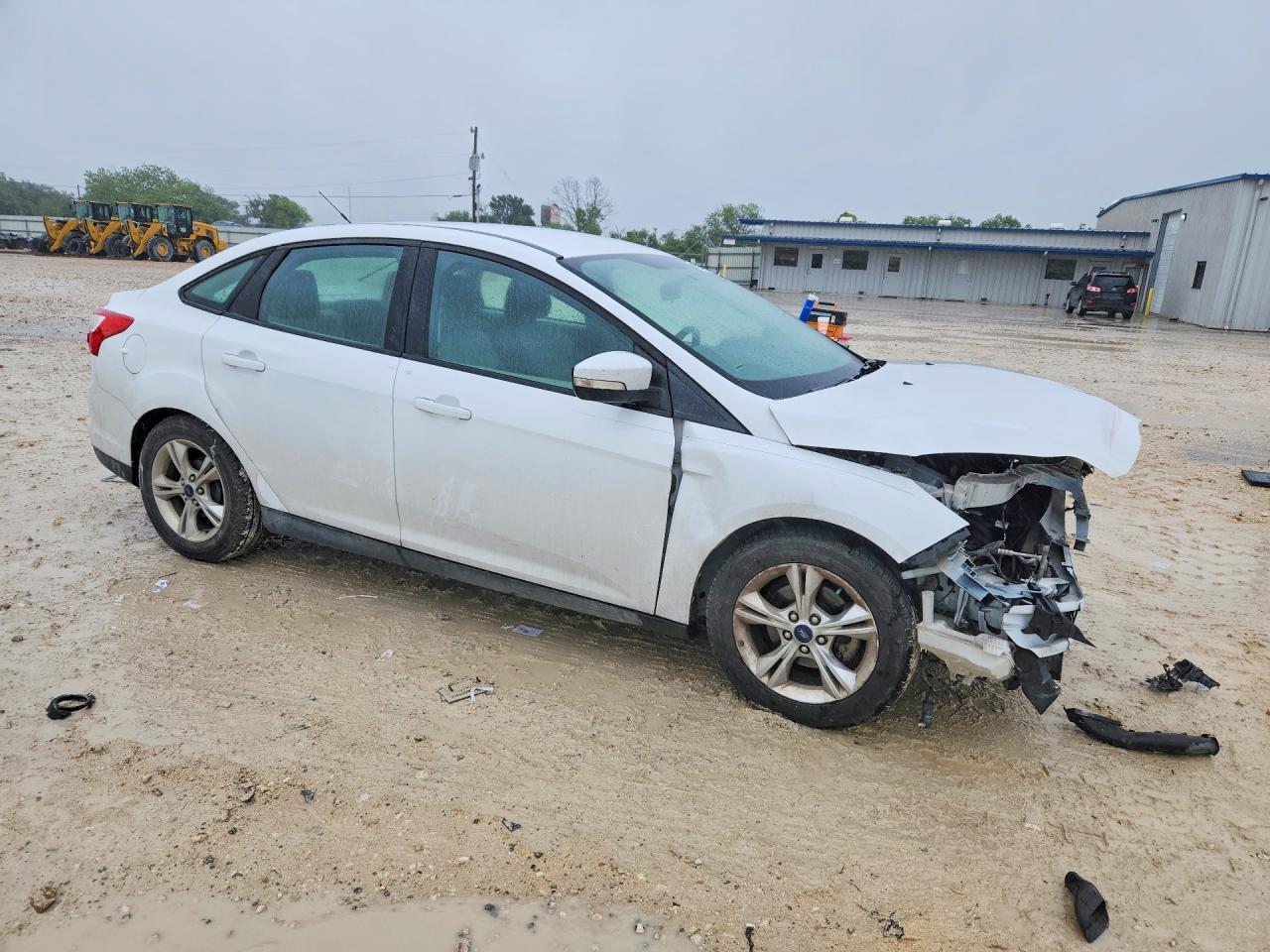 2013 Ford Focus Se Белый vin: 1FADP3F22DL381187