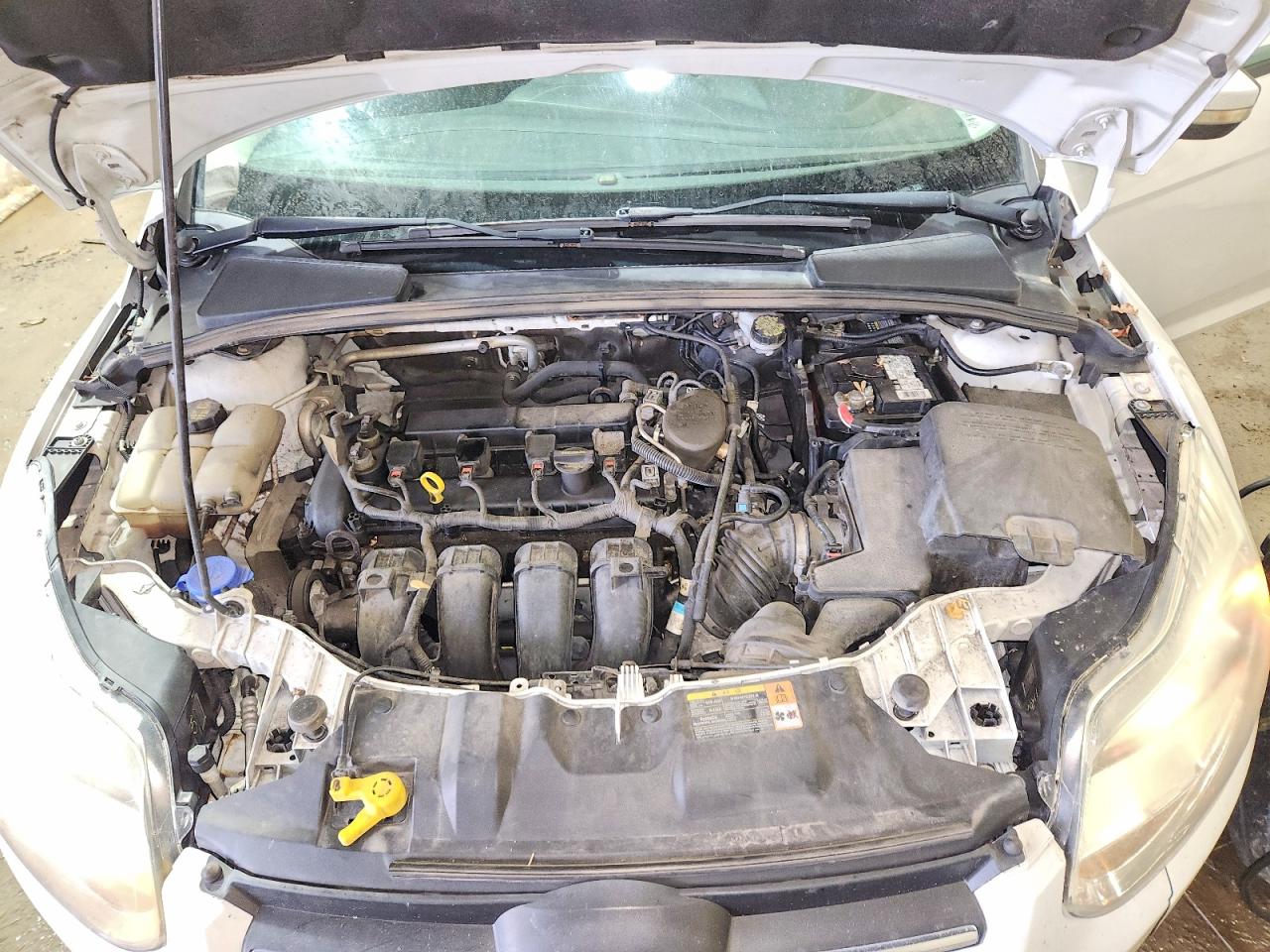 2014 Ford Focus Se Белый vin: 1FADP3F22EL105920