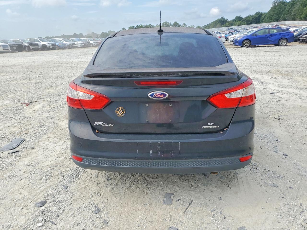 2014 Ford Focus Se Черный vin: 1FADP3F22EL114777