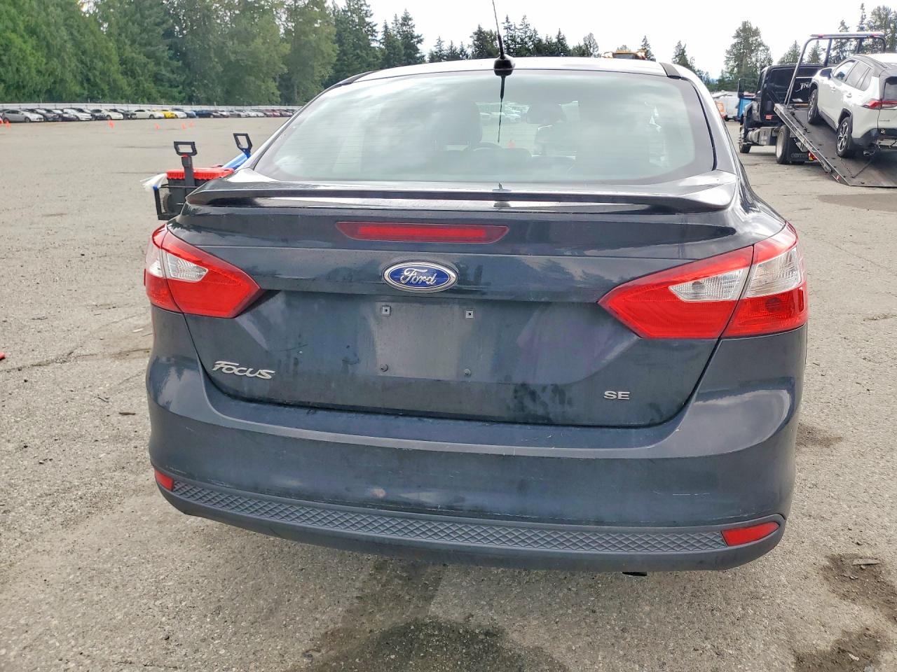 2014 Ford Focus Se Black vin: 1FADP3F22EL118330