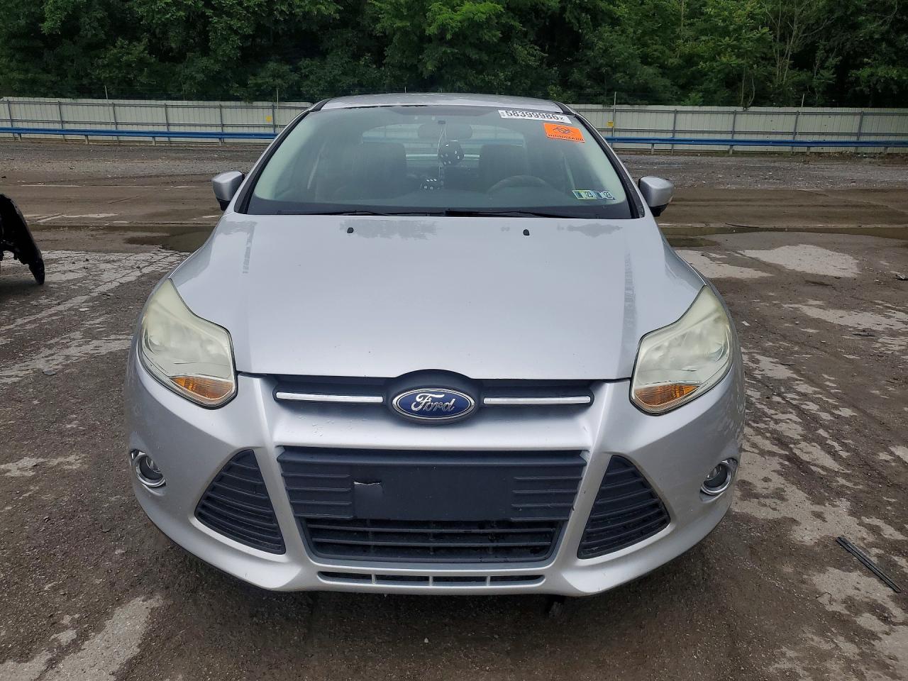 2014 Ford Focus Se Silver vin: 1FADP3F22EL129862
