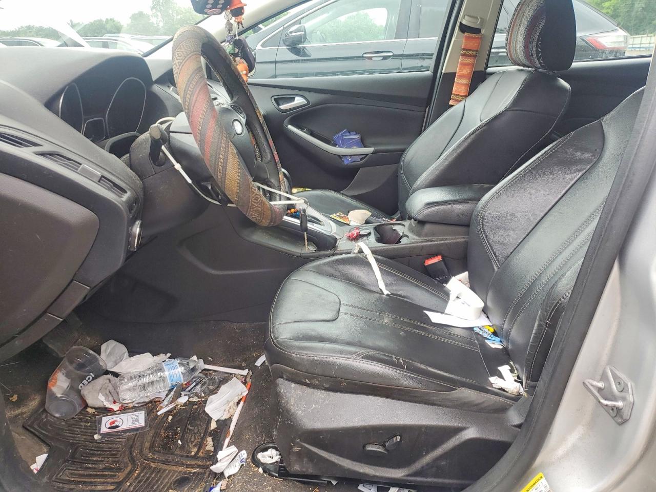2014 Ford Focus Se Silver vin: 1FADP3F22EL129862