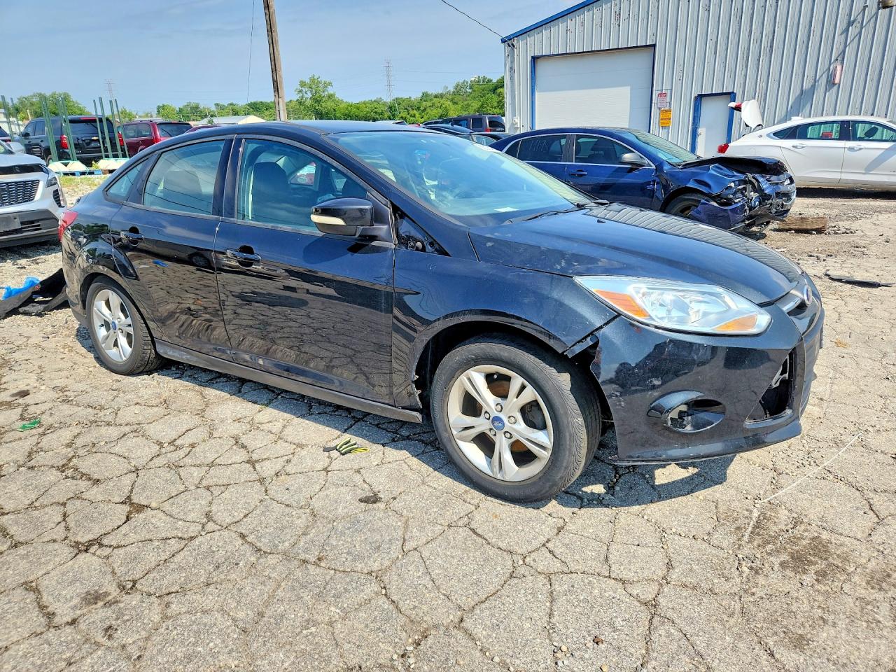 2014 Ford Focus Se Black vin: 1FADP3F22EL135998