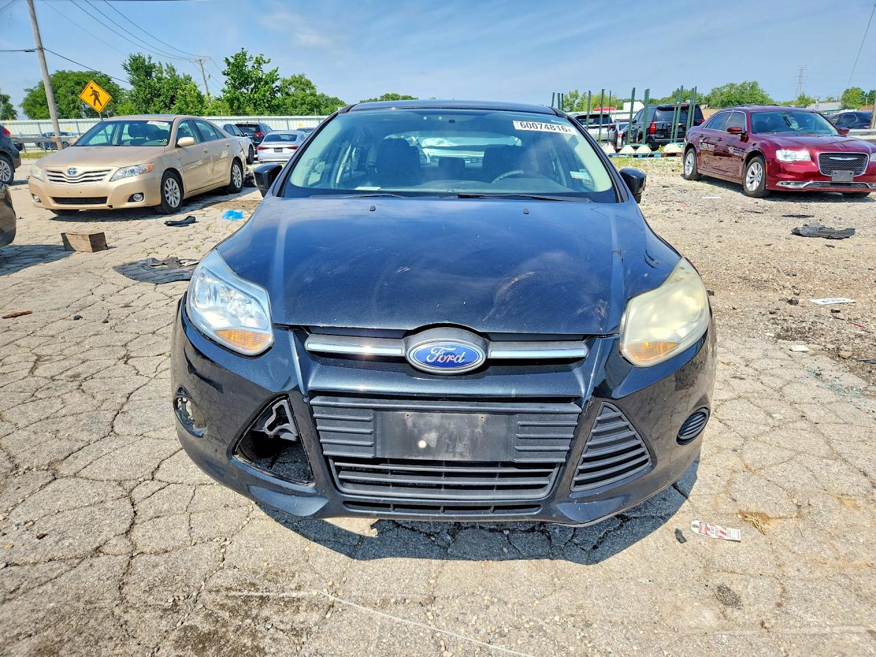 2014 Ford Focus Se Black vin: 1FADP3F22EL135998