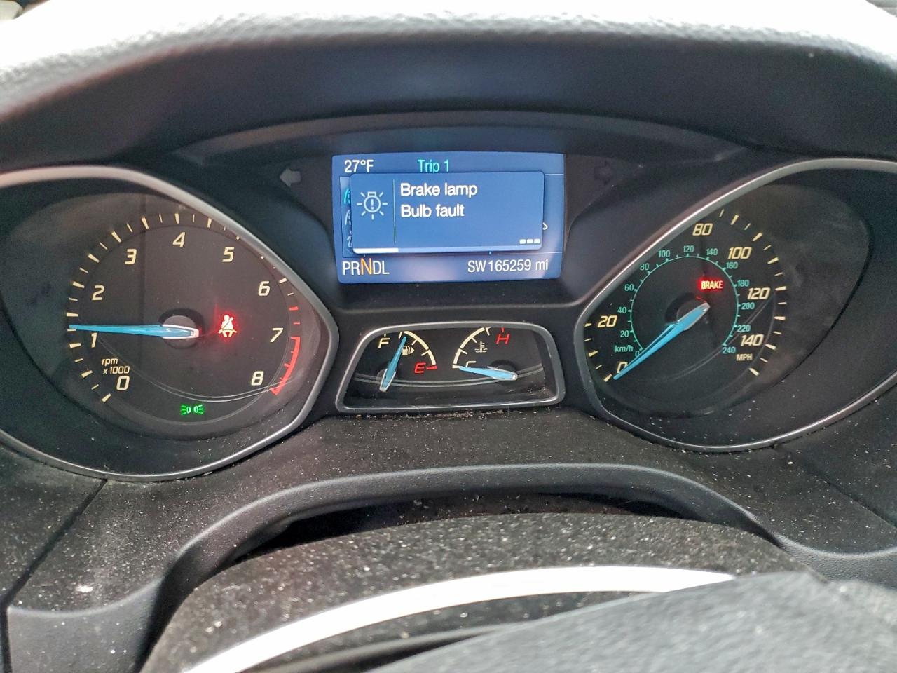2014 Ford Focus Se Gray vin: 1FADP3F22EL165986