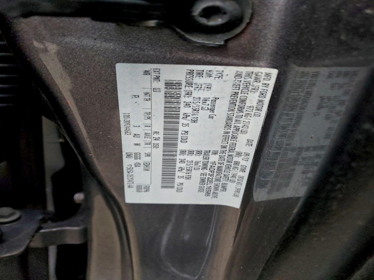 2014 Ford Focus Se Gray vin: 1FADP3F22EL165986