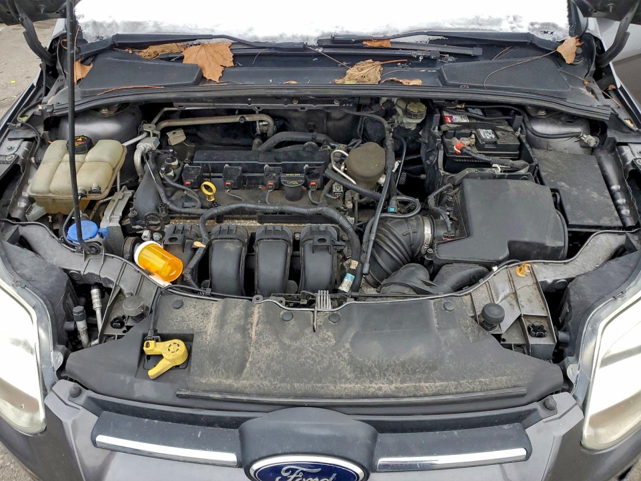 2014 Ford Focus Se Gray vin: 1FADP3F22EL165986