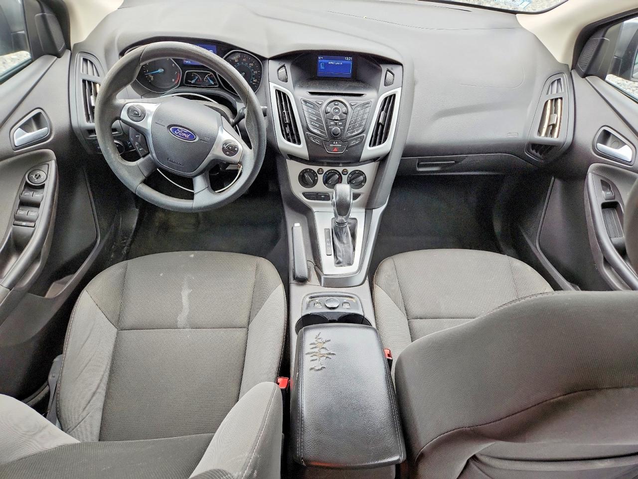 2014 Ford Focus Se Gray vin: 1FADP3F22EL178575
