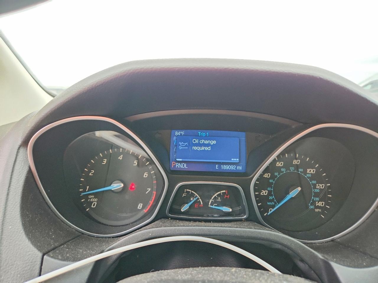 2014 Ford Focus Se Gray vin: 1FADP3F22EL178575
