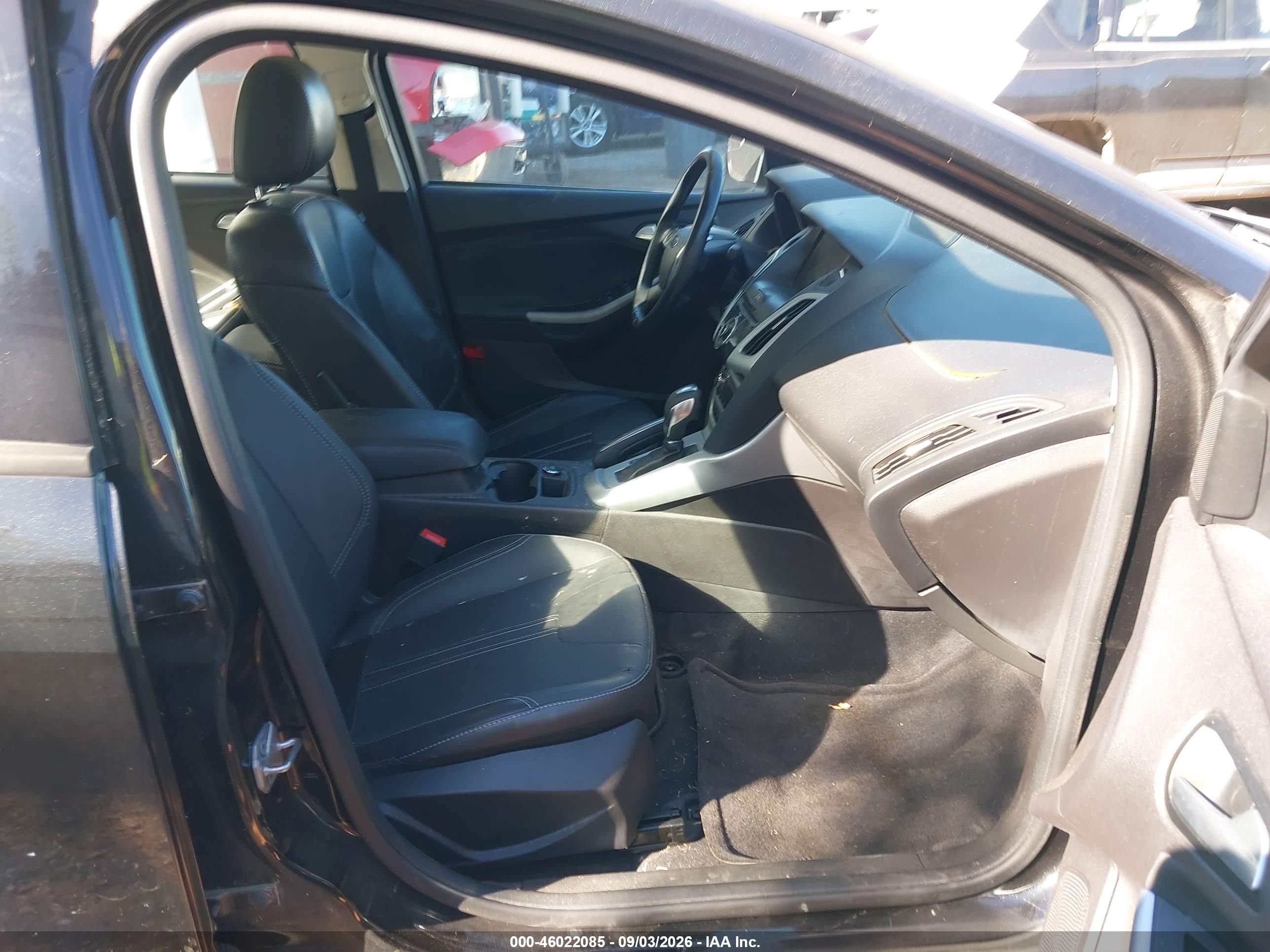 2014 Ford Focus Se Black vin: 1FADP3F22EL183971