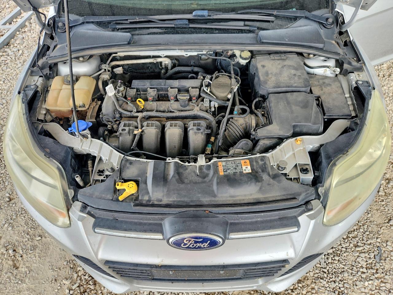 2014 Ford Focus Se Silver vin: 1FADP3F22EL184361