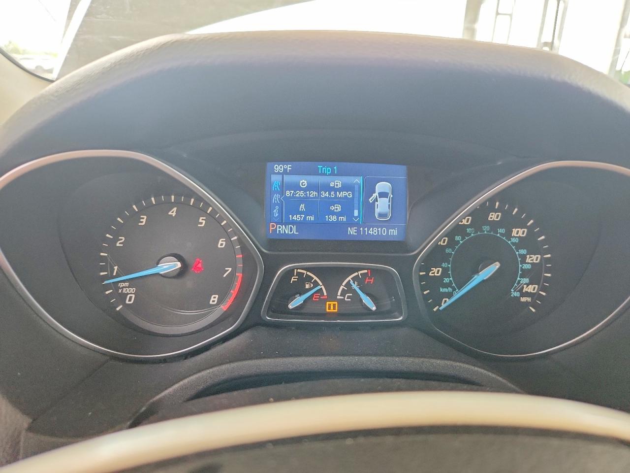 2014 Ford Focus Se Silver vin: 1FADP3F22EL184361