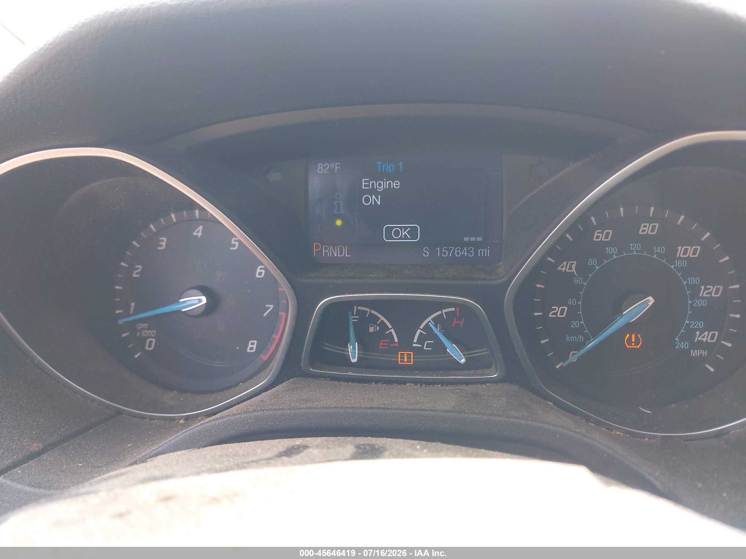 2014 Ford Focus Se Red vin: 1FADP3F22EL192122