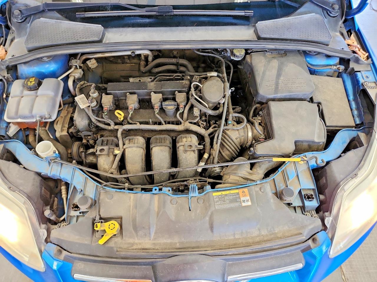 2014 Ford Focus Se Blue vin: 1FADP3F22EL219741
