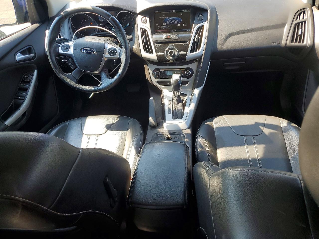 2014 Ford Focus Se Blue vin: 1FADP3F22EL232764