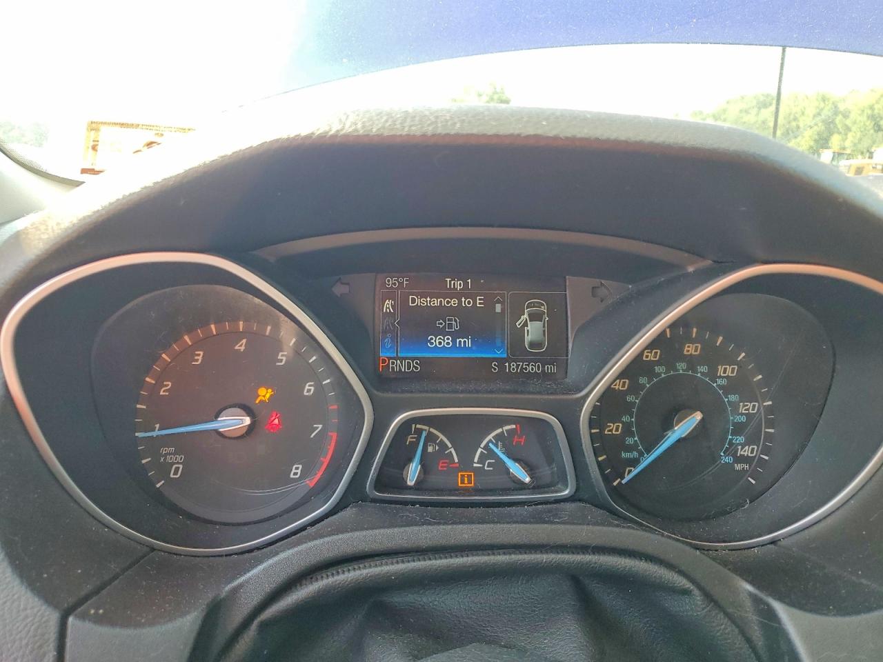 2014 Ford Focus Se Blue vin: 1FADP3F22EL232764