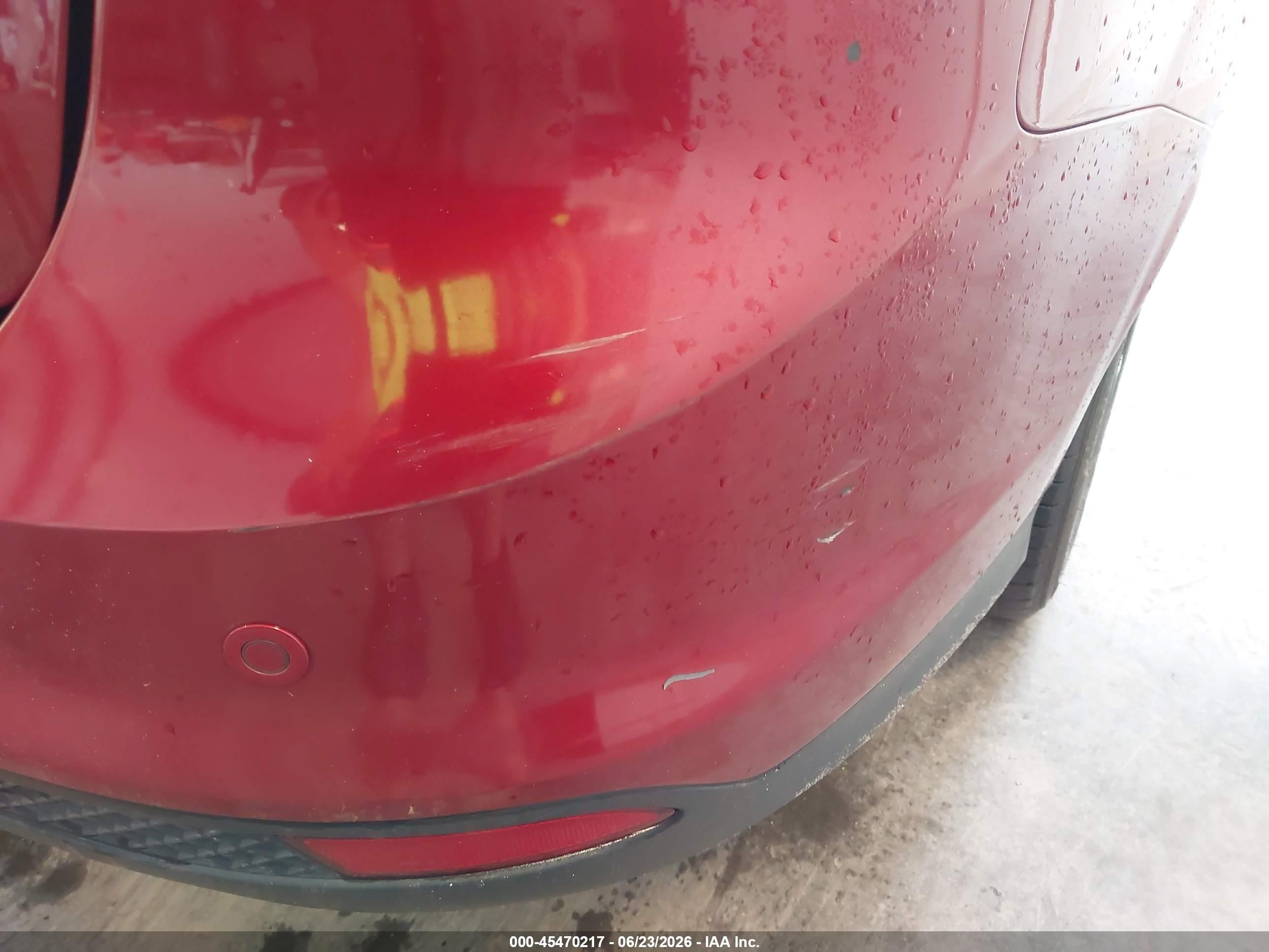 2014 Ford Focus Se Red vin: 1FADP3F22EL244509