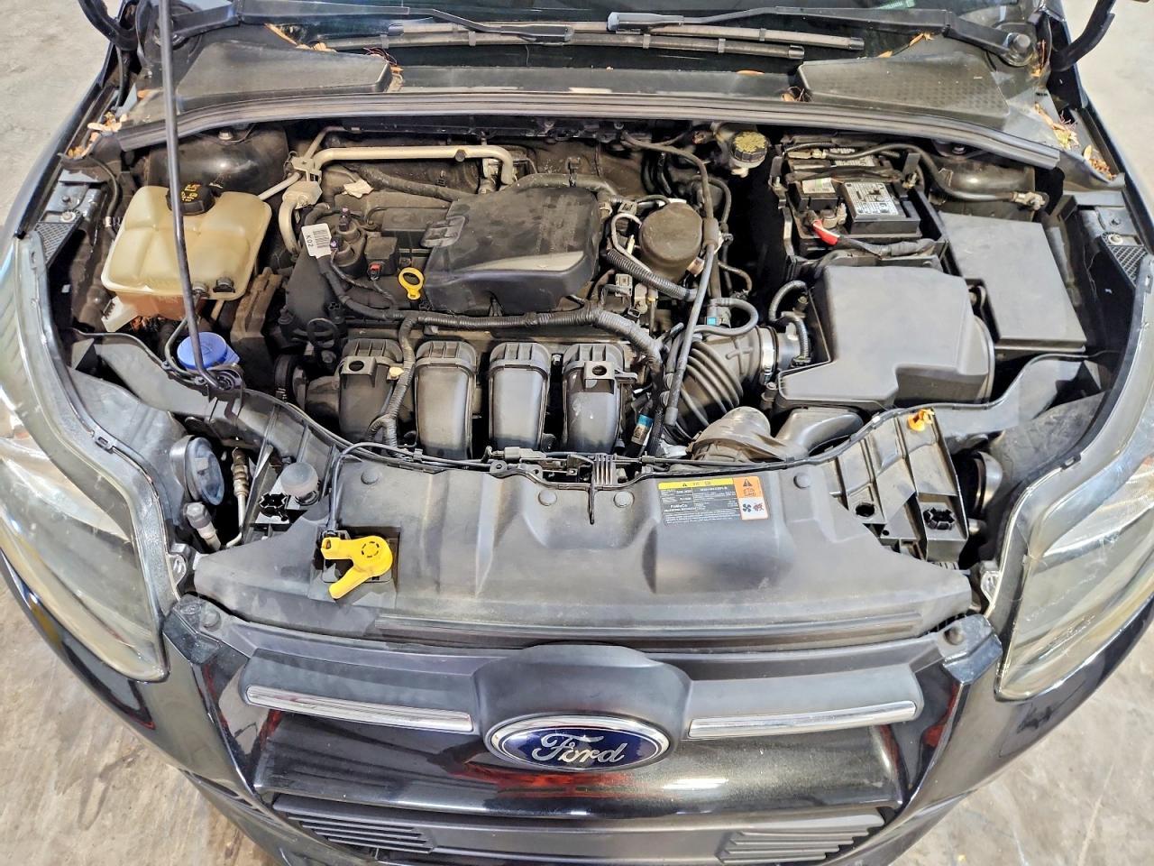 2014 Ford Focus Se Черный vin: 1FADP3F22EL244784